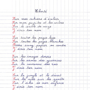 Liberté texte