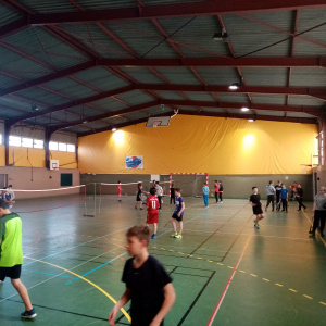 badminton gymnase municipal