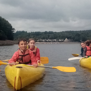 Sortie au lac de Guerlédan